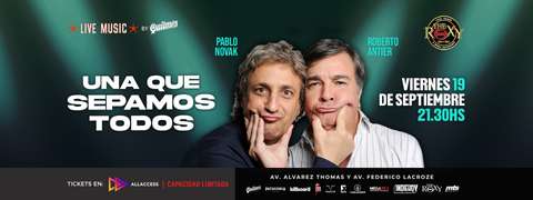 PABLO NOVAK - ROBERTO ANTIER - UNA QUE SEPAMOS TODOS