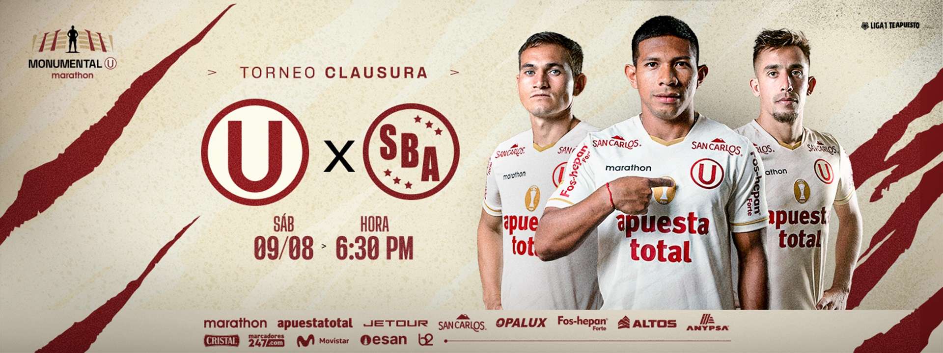 Universitario vs Sport Boys | Fecha 5 - Liga 1 - Clausura 2025