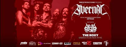 AVERNAL VUELVE A THE ROXY LIVE!