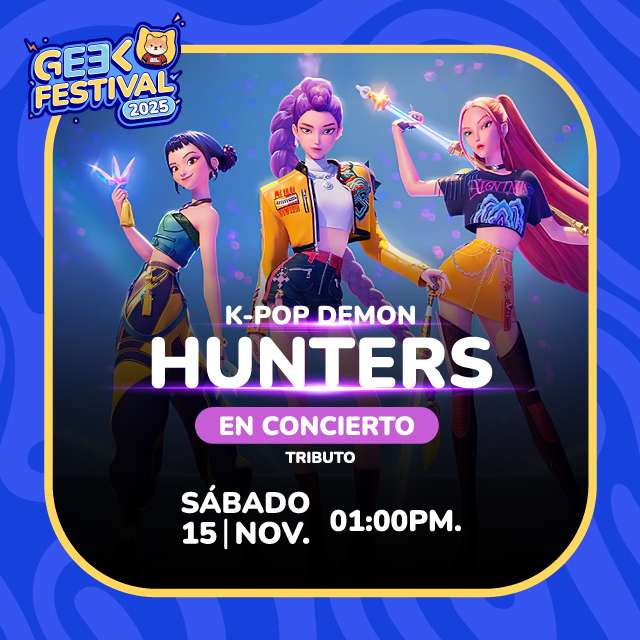 Kpop Demon Hunters Huntrix En Concierto en Parque de la Exposicion