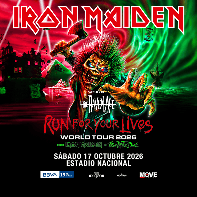 Iron Maiden en Estadio Nacional -Lima - Peru