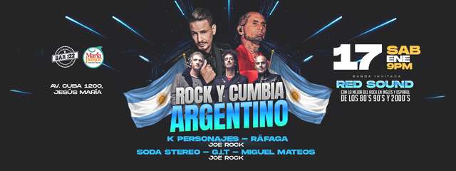 Rock y Cumbia Argentino Enero