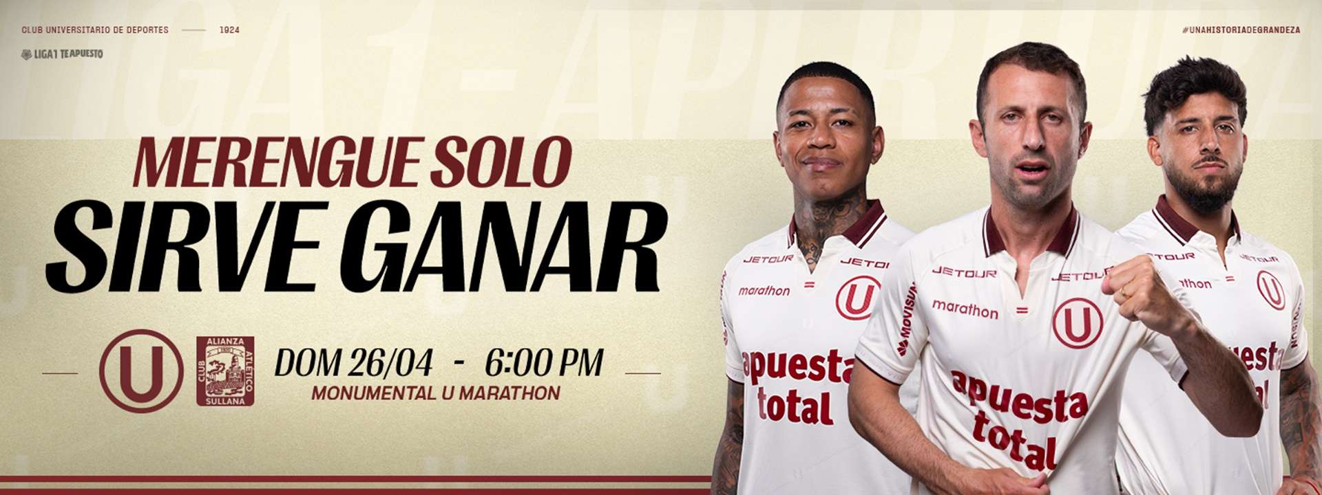 Universitario vs Alianza Atlético | Fecha 12 - Liga 1 - Apertura 2026