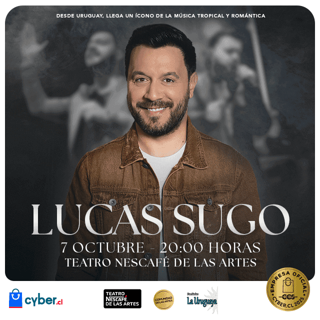 Lucas Sugo en Teatro NESCAFÉ de las Artes