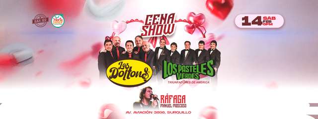 Cena Show "Día Del Amor"