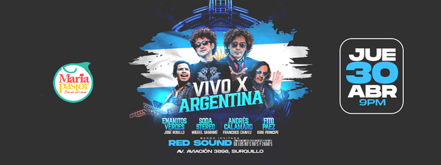 Vivo x Argentina - 30 Abril