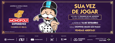 Monopoly Experience: Tesouros do Brasil