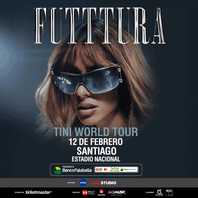 Tini - Futttura World Tour en Estadio Nacional Julio Martínez Prádanos