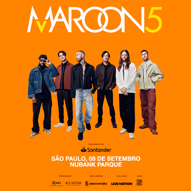 Maroon 5 チケット Maroon 5: Love Is Like World Tour - São Paulo