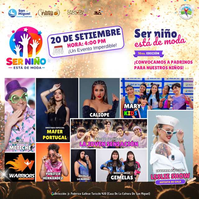 Ser Niño Esta De Moda