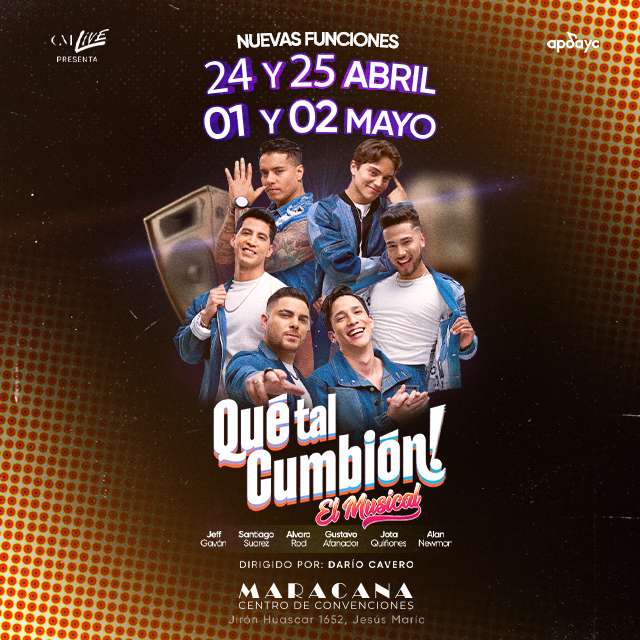 Qué tal Cumbión! en Centro de Convenciones Maracana