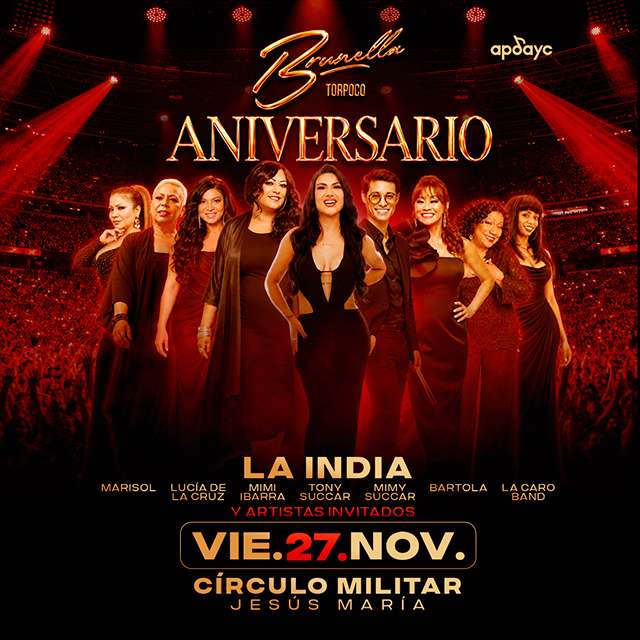 Aniversario Brunella Torpoco en Circulo Militar de Jesus Maria