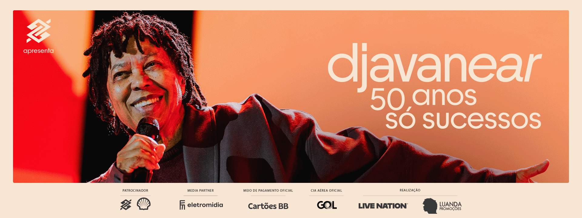 Djavan: Djavanear 50 anos - Só Sucessos