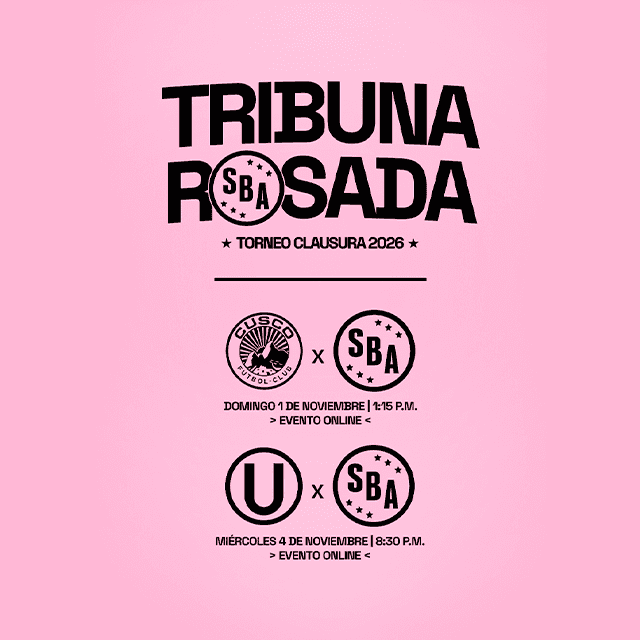 Tribuna Rosada Cusco - Lima  Liga 1 - Clausura
