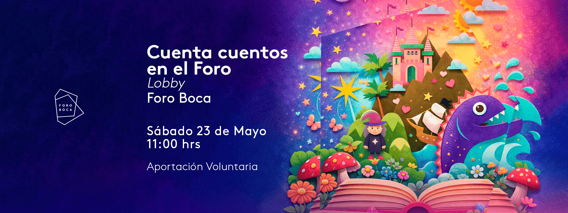 Cuenta Cuentos en el Foro