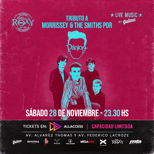 TRIBUTO A MORRISSEY & THE SMITHS por PANICO