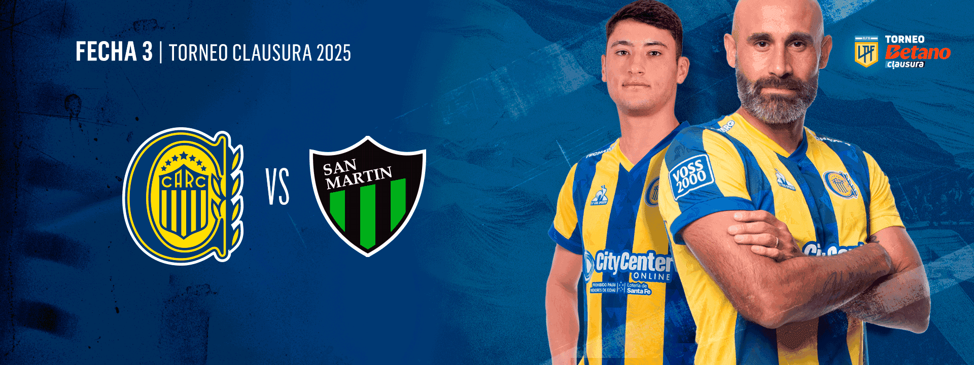 Rosario Central vs. San Martín de San Juan - Torneo Betano Clausura 2025 - FECHA 3