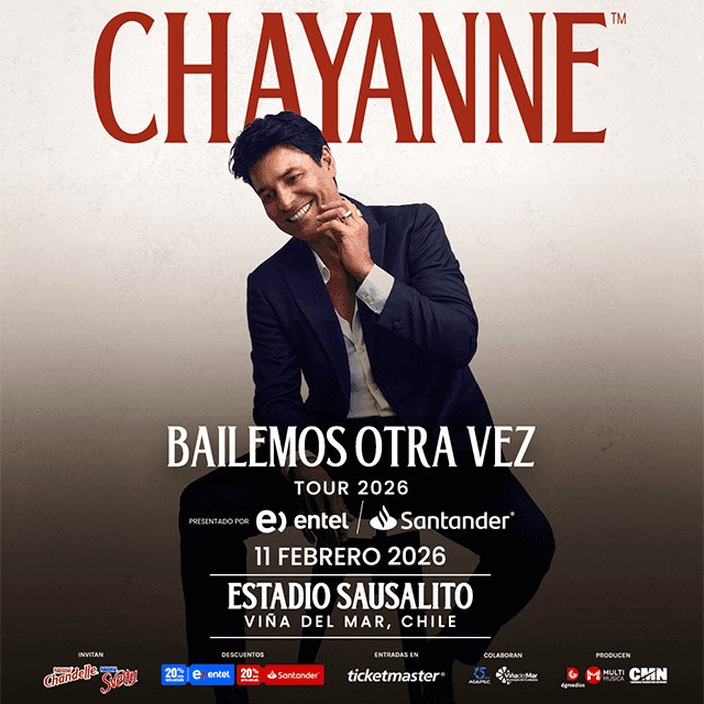Chayanne - Bailemos Otra Vez - Viña del Mar en Estadio Sausalito