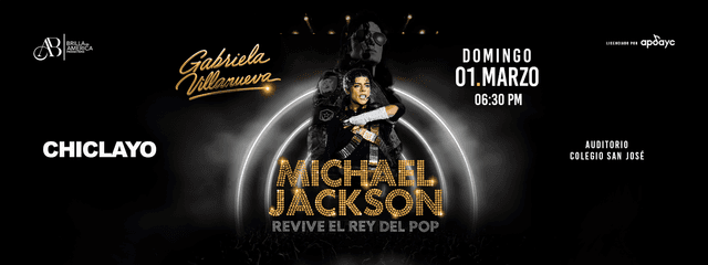 Revive el Rey del Pop - Chiclayo