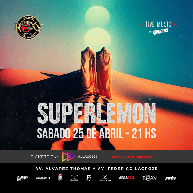 SUPERLEMON EN THE ROXY BAR & GRILL en The Roxy Bar & Grill