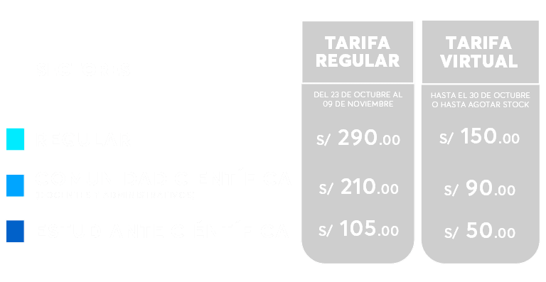 TABLA DE PRECIO