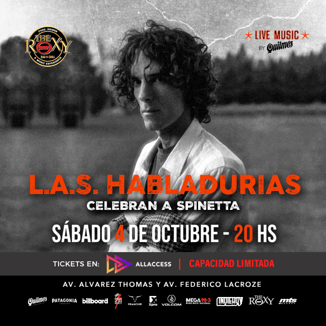 L.A.S. HABLADURIAS en The Roxy Bar & Grill