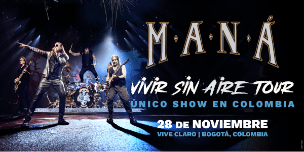 Maná - Vivir sin aire tour 2026