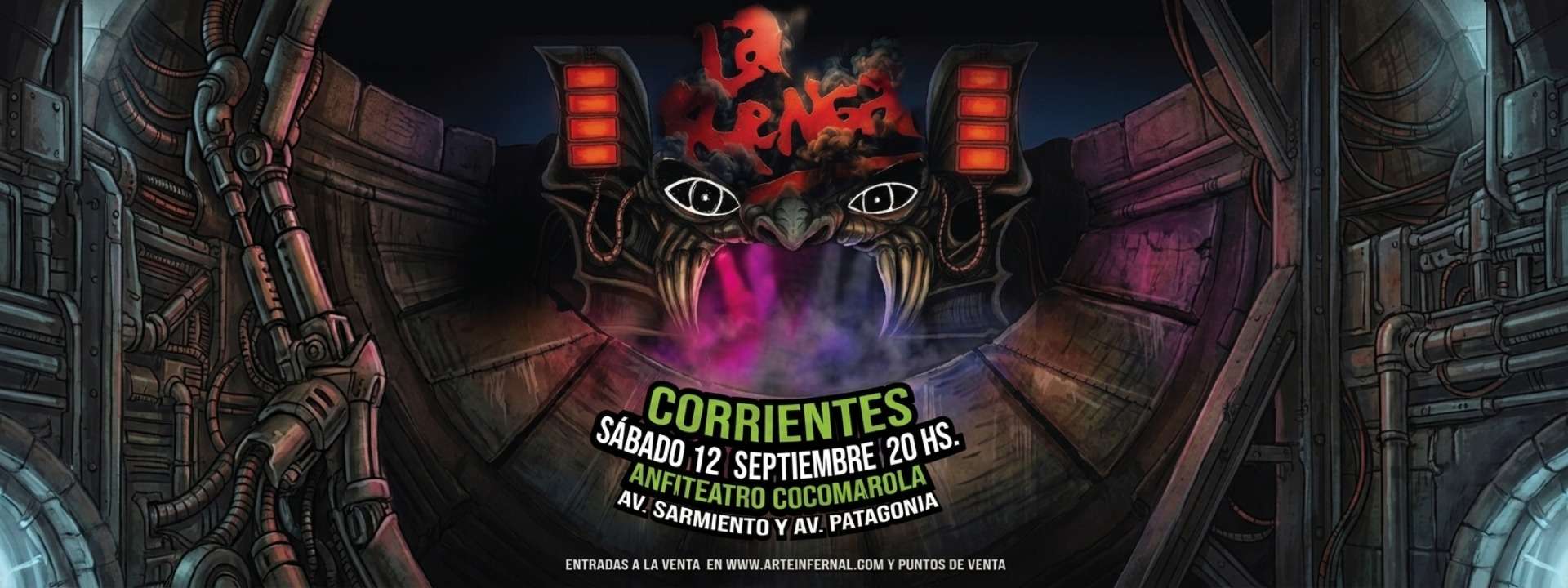 La Renga en Corrientes 12/9/2026