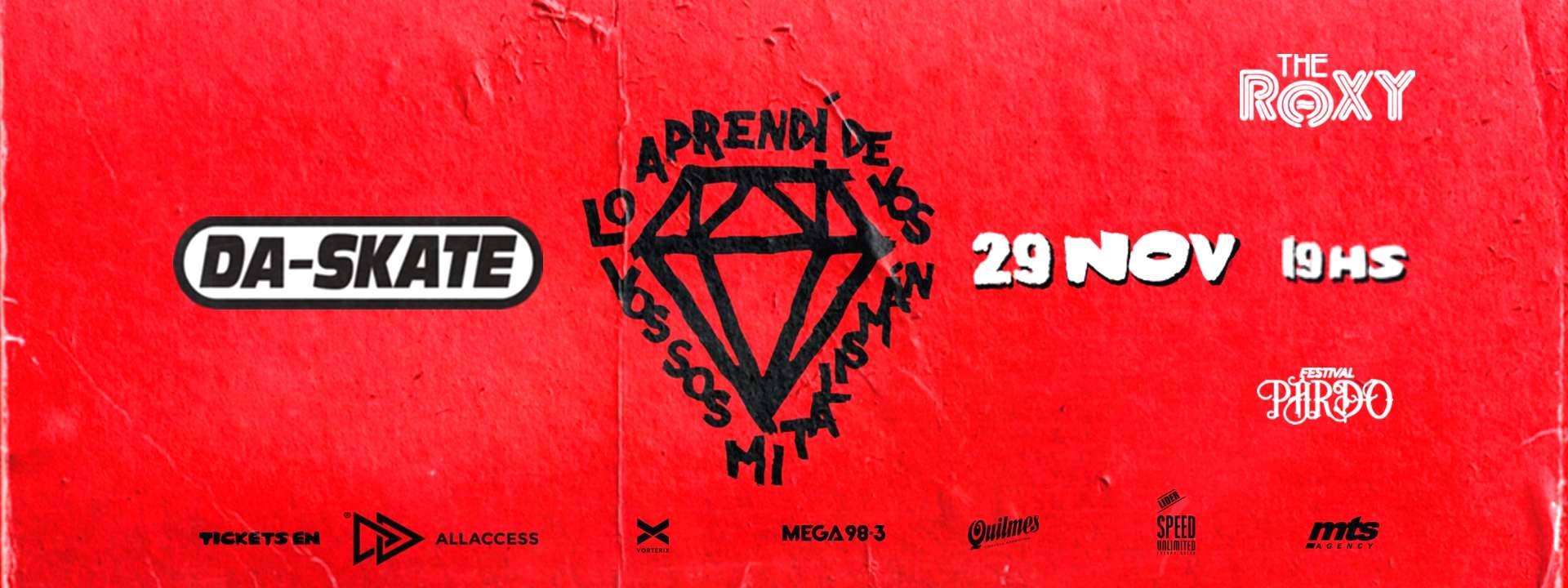DA SKATE cierra el 2026 en el FESTIVAL PARDO
