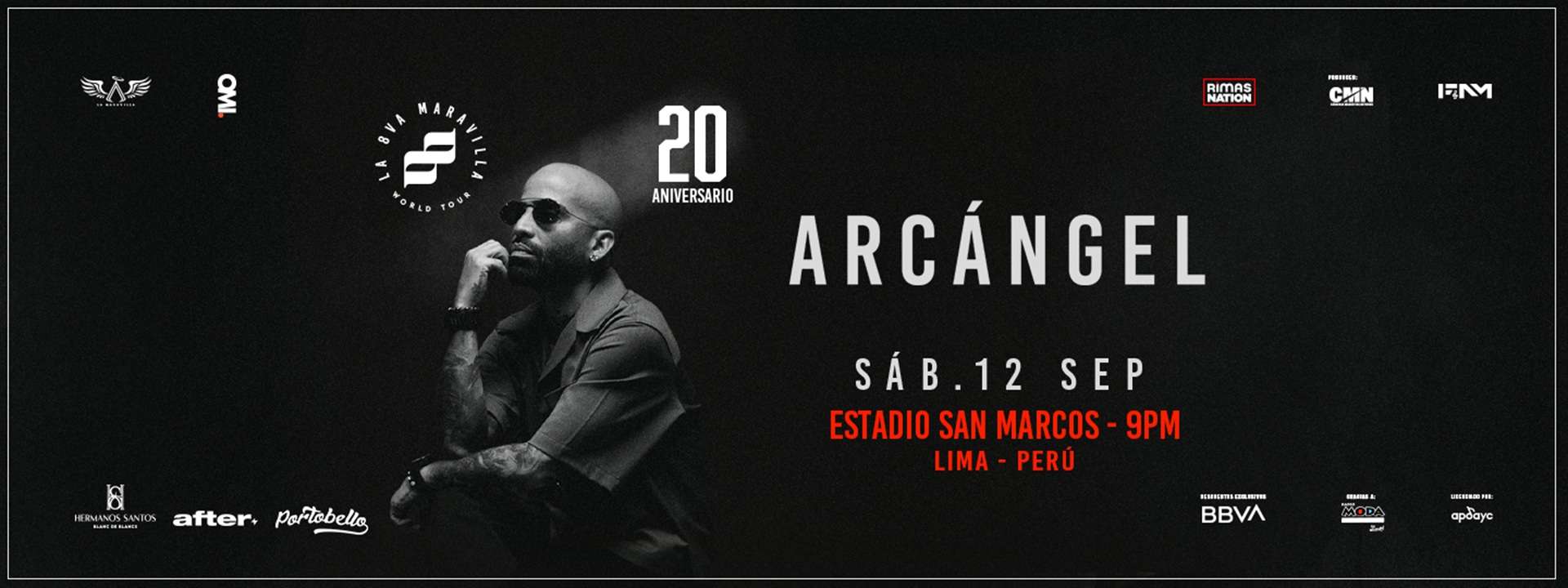 Arcangel La 8va Maravilla World Tour