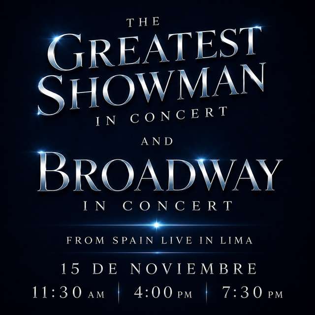 Broadway In Concert From Spain - Live in Lima