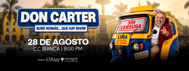 Don Carter - Sube Nomás Que Hay Show