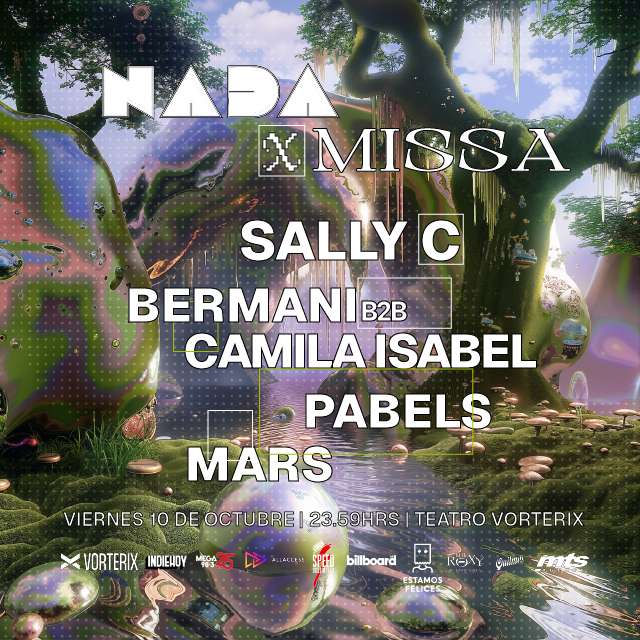 NADA X MISSA pres. Sally C - 10 de Octubre