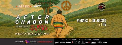AFTER CHABON PRESENTA "REGGAES, PAZ Y AMOR"