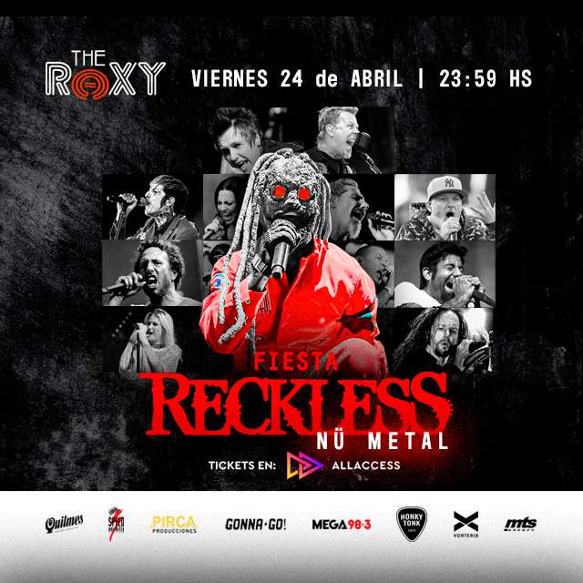 FIESTA RECKLESS (NU METAL) en The Roxy Live