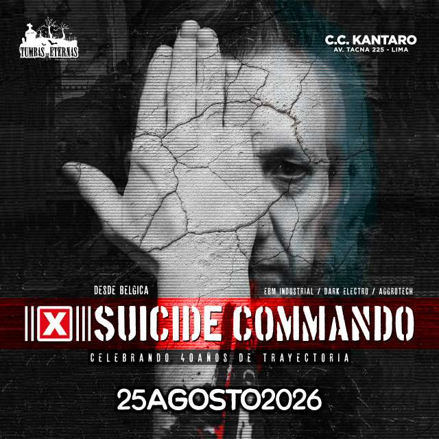 Suicide Commando en Lima en C.C. KANTARO