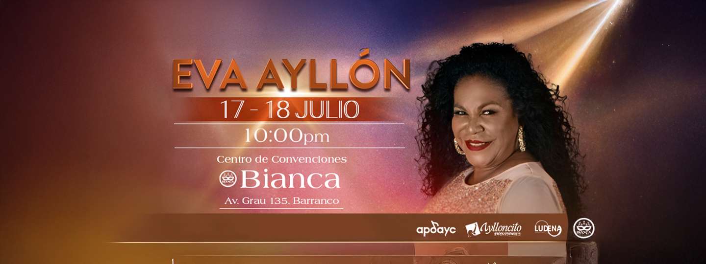 Banner Con Guitarra y Cajón: Eva Ayllón