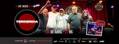 TERCERDIA EN THE ROXY BAR & GRILL