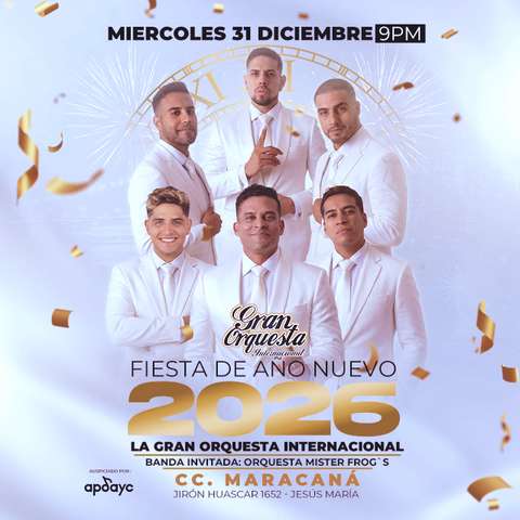 Fiesta Año Nuevo 2026 - Maracaná