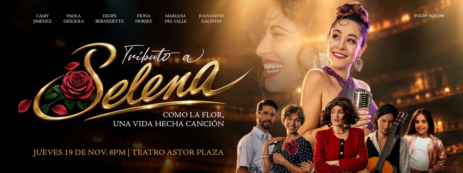 TRIBUTO SELENA, COMO LA FLOR UNA VIDA HECHA CANCIÓN