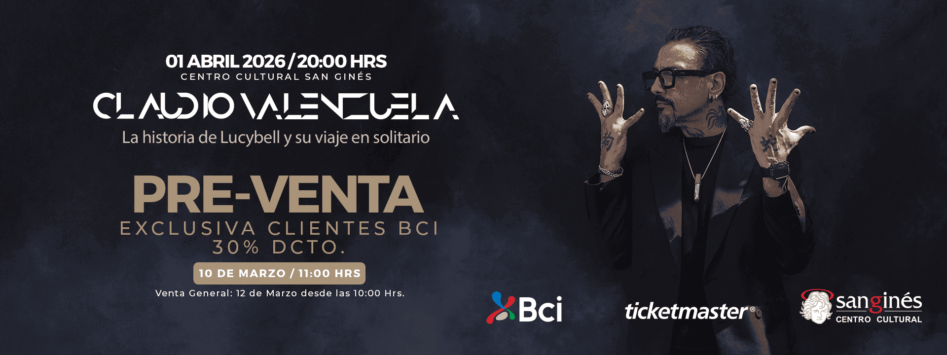 Claudio Valenzuela - "La Historia De Lucybell y Su Viaje En Solitario"