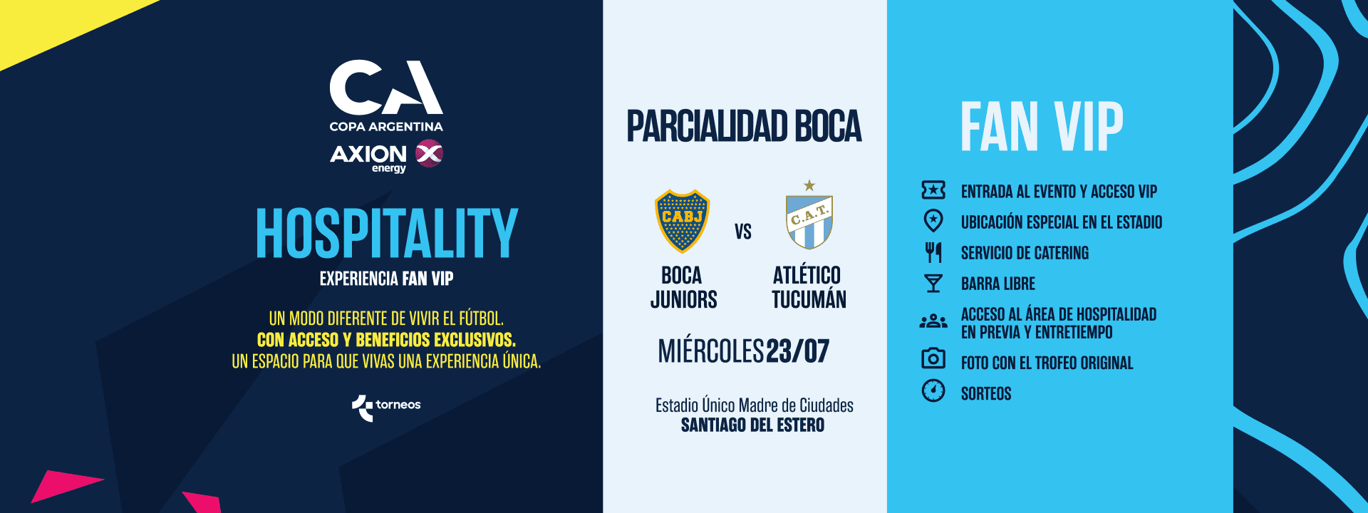 Boca Juniors vs. Atlético Tucumán - 16avos. Copa Argentina 2025