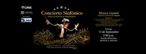 Concierto Sinfónico - Solo Clásicos y Premiados Mauro Lionel