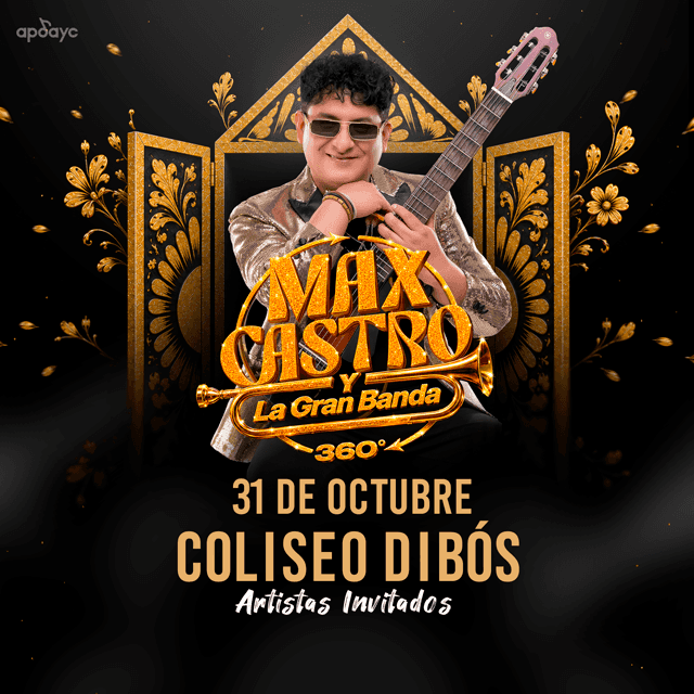 Max Castro y la Banda 360 en Coliseo Dibós