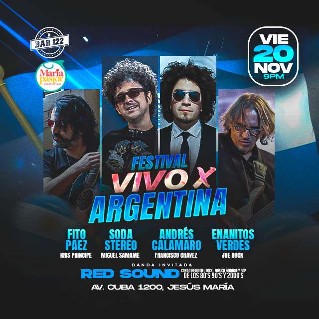 Festival Vivo x Argentina - 20 de Noviembre