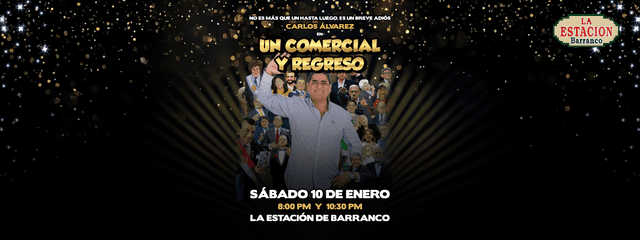 Carlos Alvarez en Un Comercial y Regreso