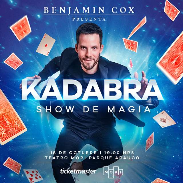 Kadabra en Teatro Mori Parque Arauco