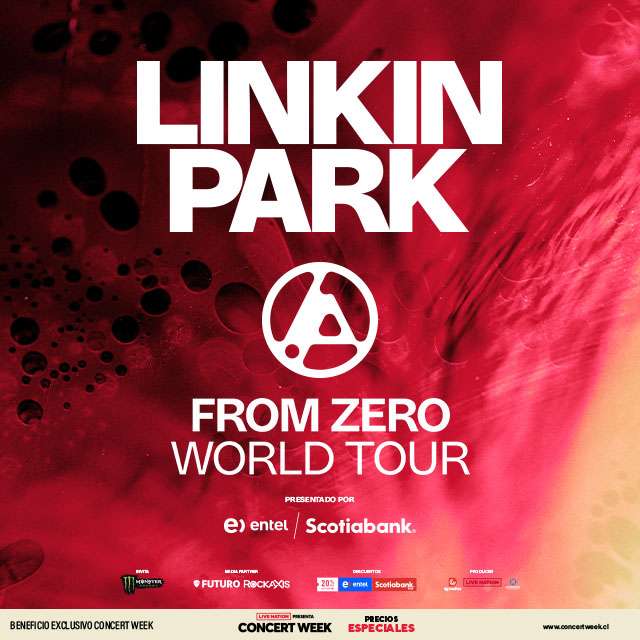 Linkin Park - From Zero World Tour en Estadio Nacional Julio Martínez Prádanos