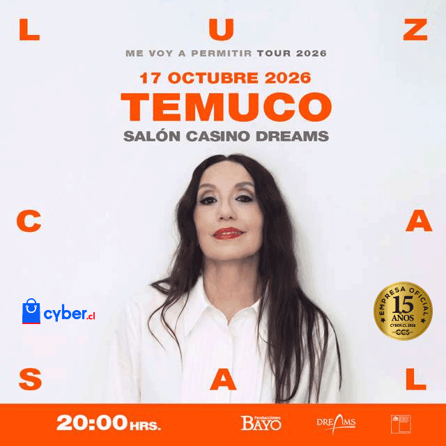 Imagem da fonte — Luz Casal Tour 2026 "Me Voy a Permitir"