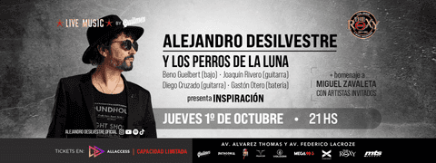 ALEJANDRO DESILVESTRE Y LOS PERROS DE LA LUNA – HOMENAJE A MIGUEL ZAVALETA